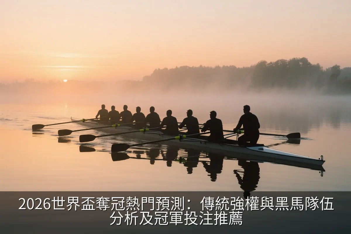在黃昏球場草地上閃耀的金色冠軍獎盃